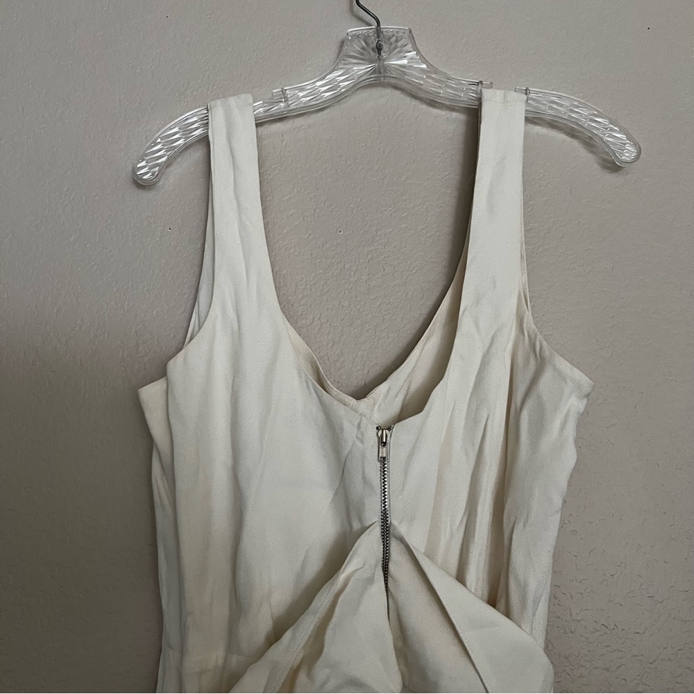 Reformation Sigrid Cream Midi Dress - Picture 8 of 11